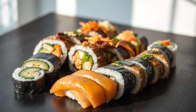 Z czym zrobić sushi wegetariańskie? Odkryj najlepsze składniki! Z czym zrobić sushi wegetariańskie? Odkryj najlepsze składniki!